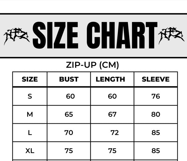 SUNFADED "STARCRY" ZIP UP