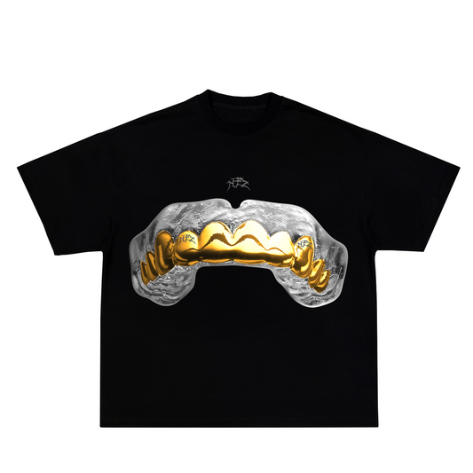 "GOLD GRILLZ" TEE